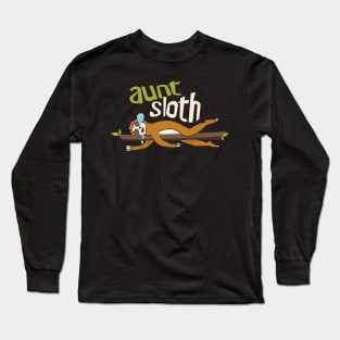 Aunt Sloth Long Sleeve T-Shirt